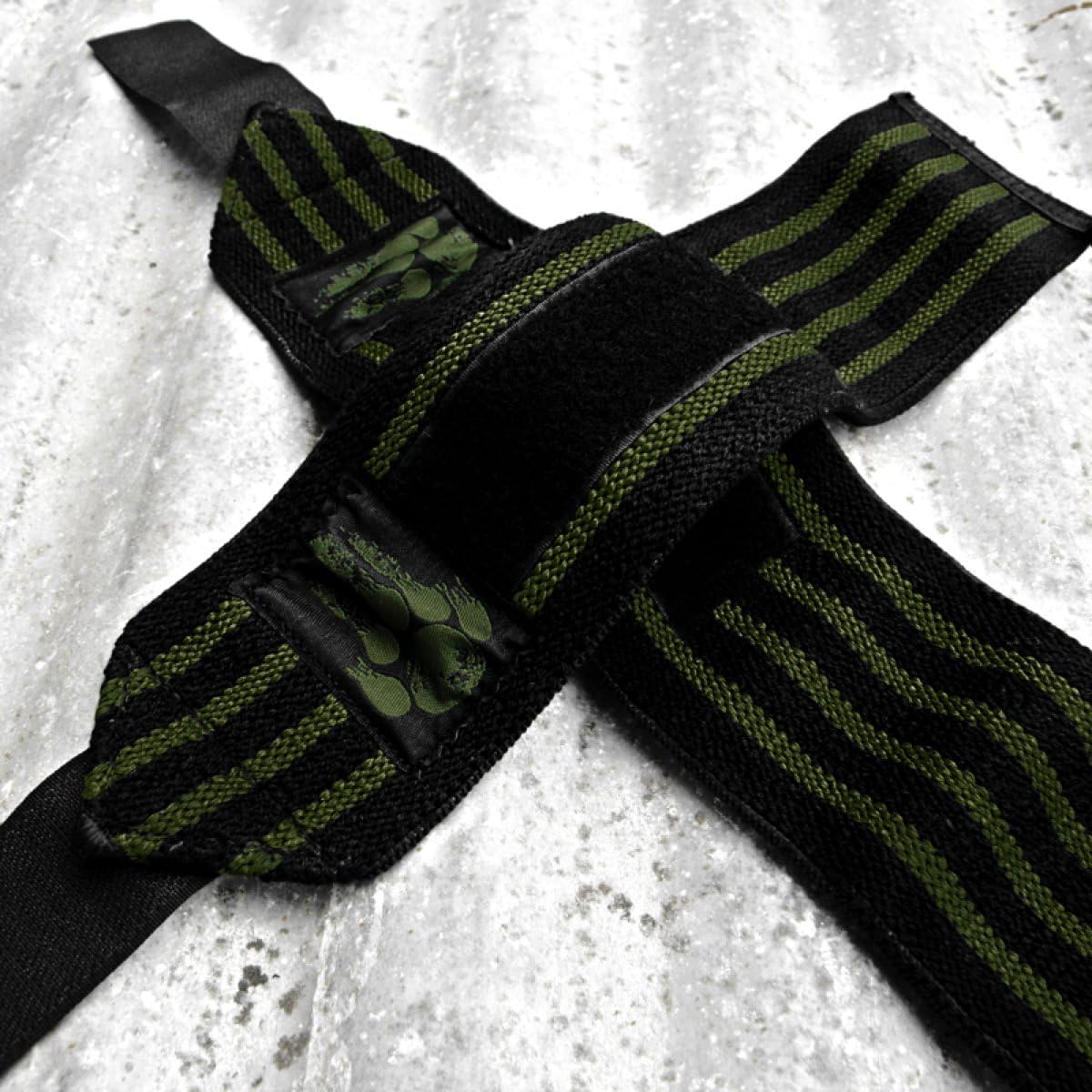 MANIMAL Wrist Wraps - Superior Wrist Support for Weightlifting, Stabilization and Style - Lifting Straps and Guards for Men & Women - Crossfit, Powerlifting, Bench Press, Gym (Olive Drab) : Sports & Outdoors