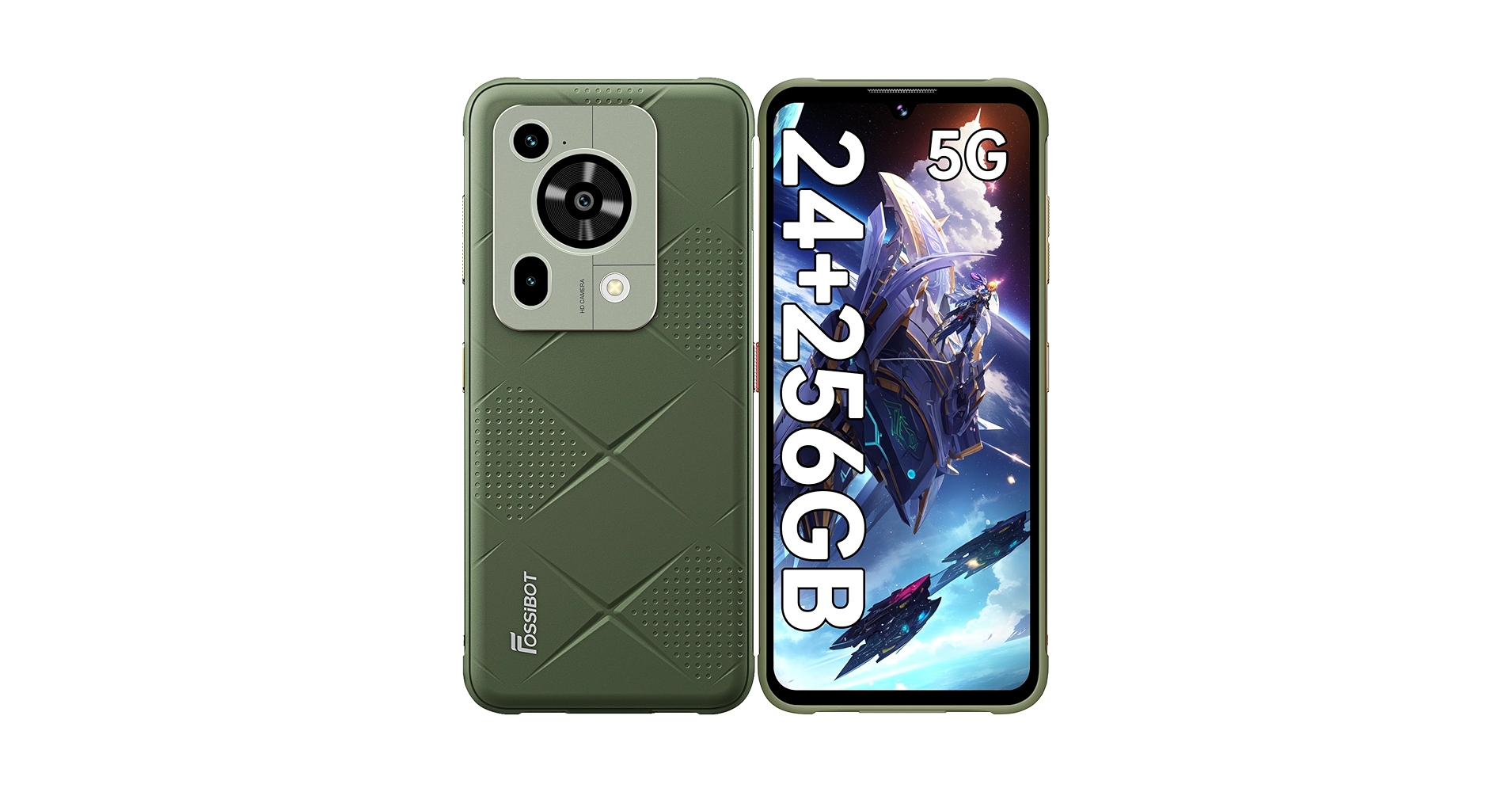 FOSSIBOT F112 Pro 5G 8+256 開封の新製品 Amazon.com: FOSSIBOT F112 PRO (2025) Rugged Phone Unlocked