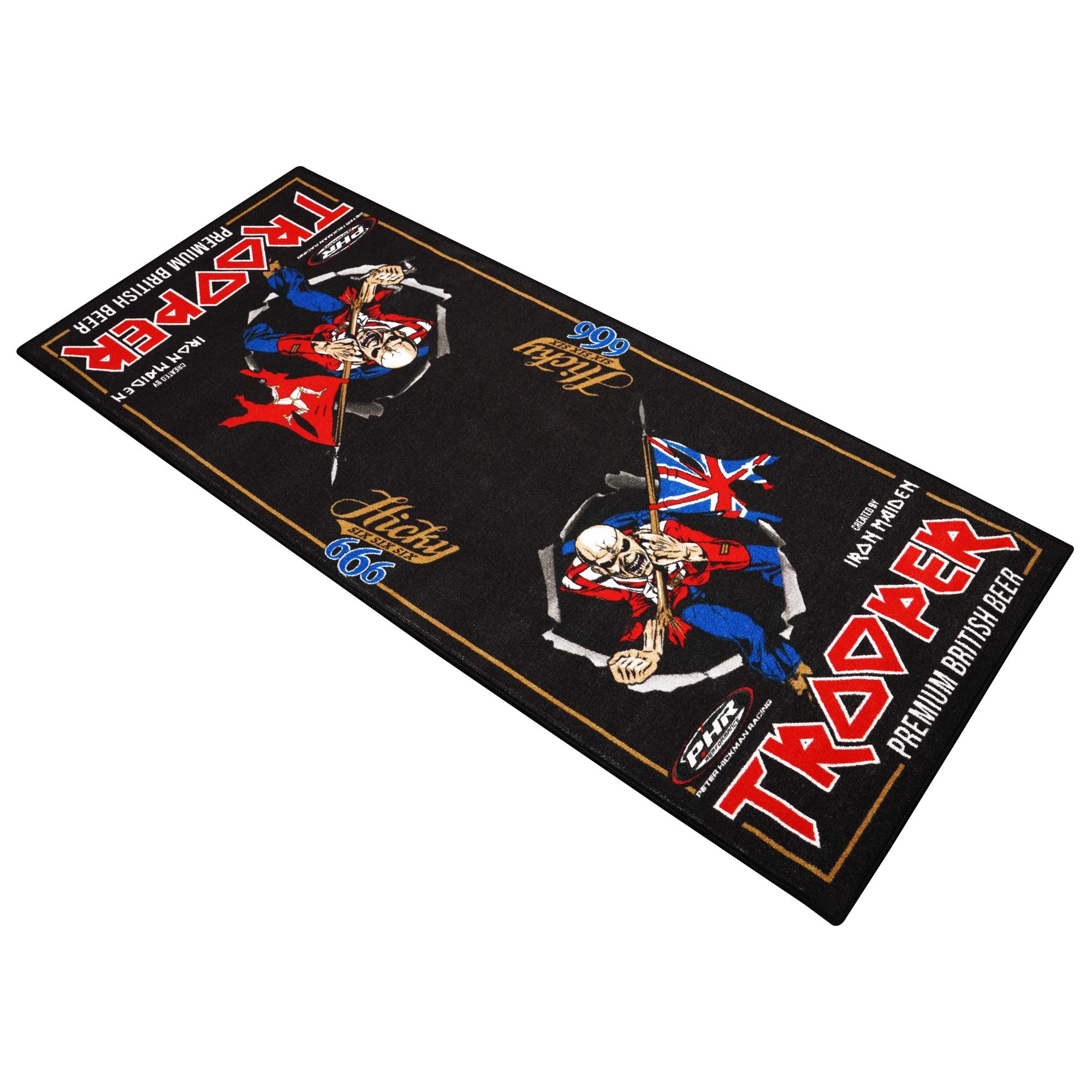 BIKETEK Tapis environnemental Moto Ltd Edition Iron Maiden Trooper Hickman Neuf