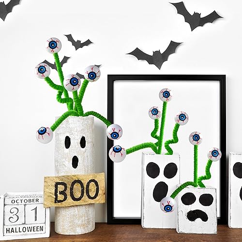 Miniatura 2 de Sggvecsy Paquete de 15 adornos artificiales de tallo de bayas con purpurina de 17 pulgadas, púas de Navidad falsas con purpurina decorativas para