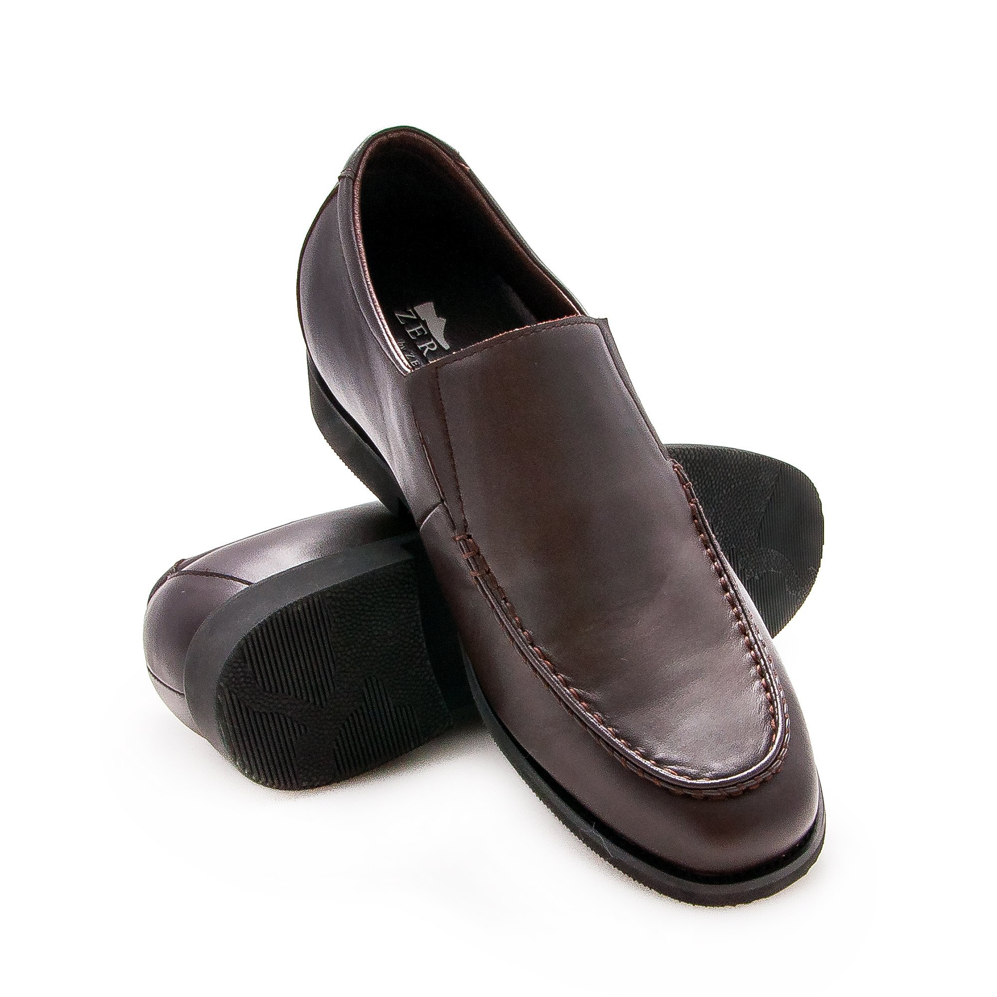 Zerimar Zapatos con Alzas Piel Natural | Alzas para Hombre +7 cm | Zapatos Que Aumentan Altura Hombre | Zapatos Elegantes