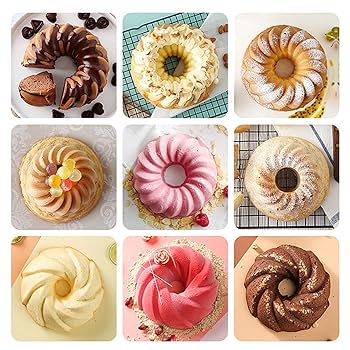 Amazon｜シリコーン ケーキ型、シフォンケーキ 型23c