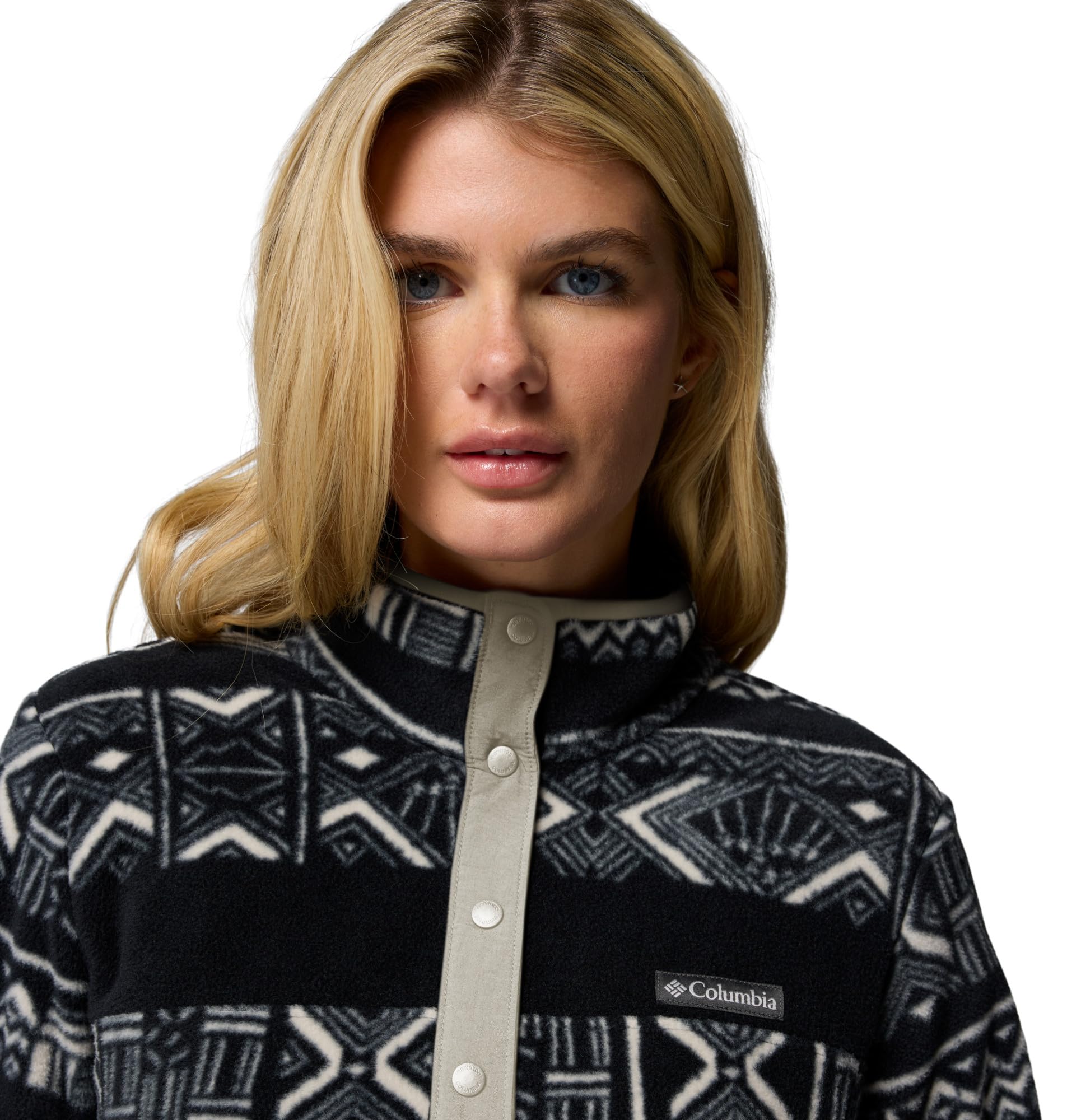 Columbia Damen Benton Springs™ Printed 1/2 Snap Fleece Sweaters (1er Pack)