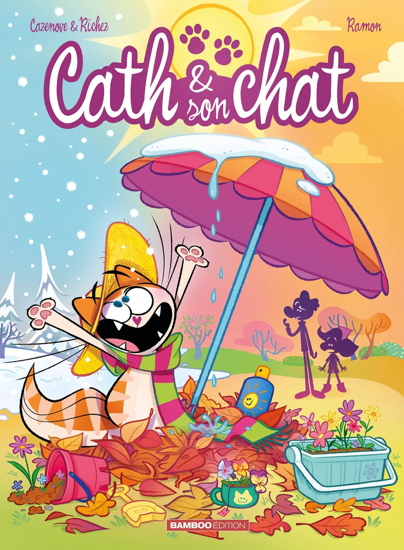 Cath et son chat - tome 11 - Hervé Richez - Bamboo Eds - cartonné - Bande dessinée jeunesse