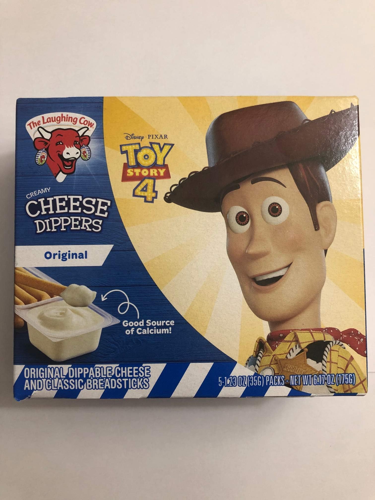 Laughing Cow, Breadsticks Crmy Swiss, 6.17 Ounce