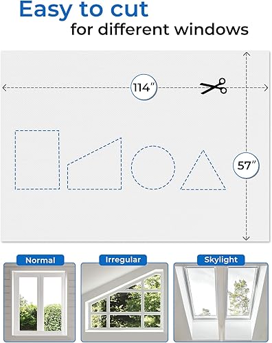 Miniatura 4 de Sumobaby Cortinas opacas para dormitorio, 114 x 57 pulgadas, cortinas opacas portátiles sin taladrar con cintas mágicas resistentes al calor,