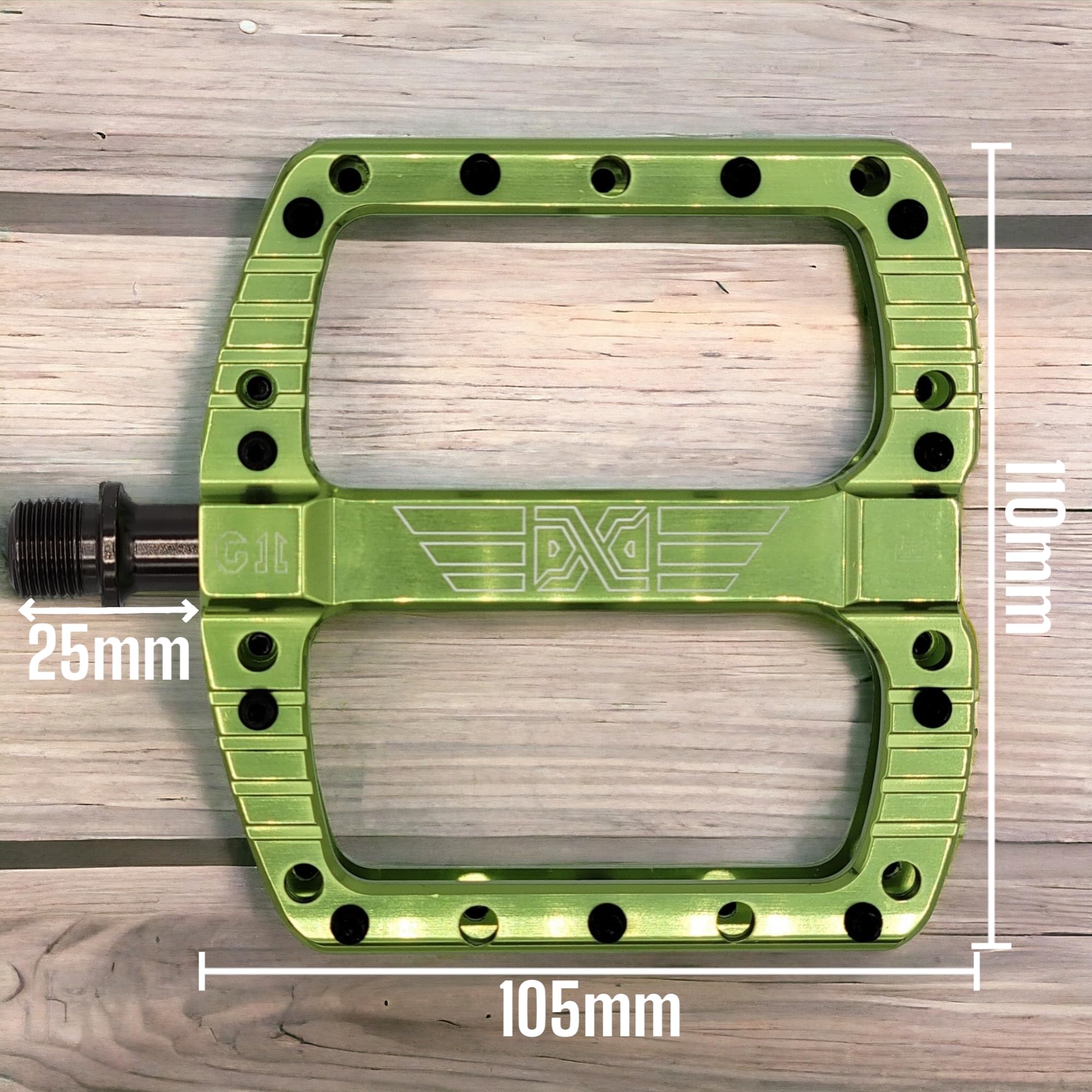 Titane) Pédales De Vélo De Montagne élargissez Pédale De Vélo