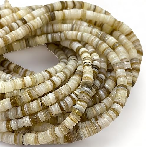 Miniatura 3 de ABCGEMS - Cuentas mixtas de conus del océano Pacífico, también conocido como caracoles marinos de cono surtidos (óptimos para proyectos de joyería