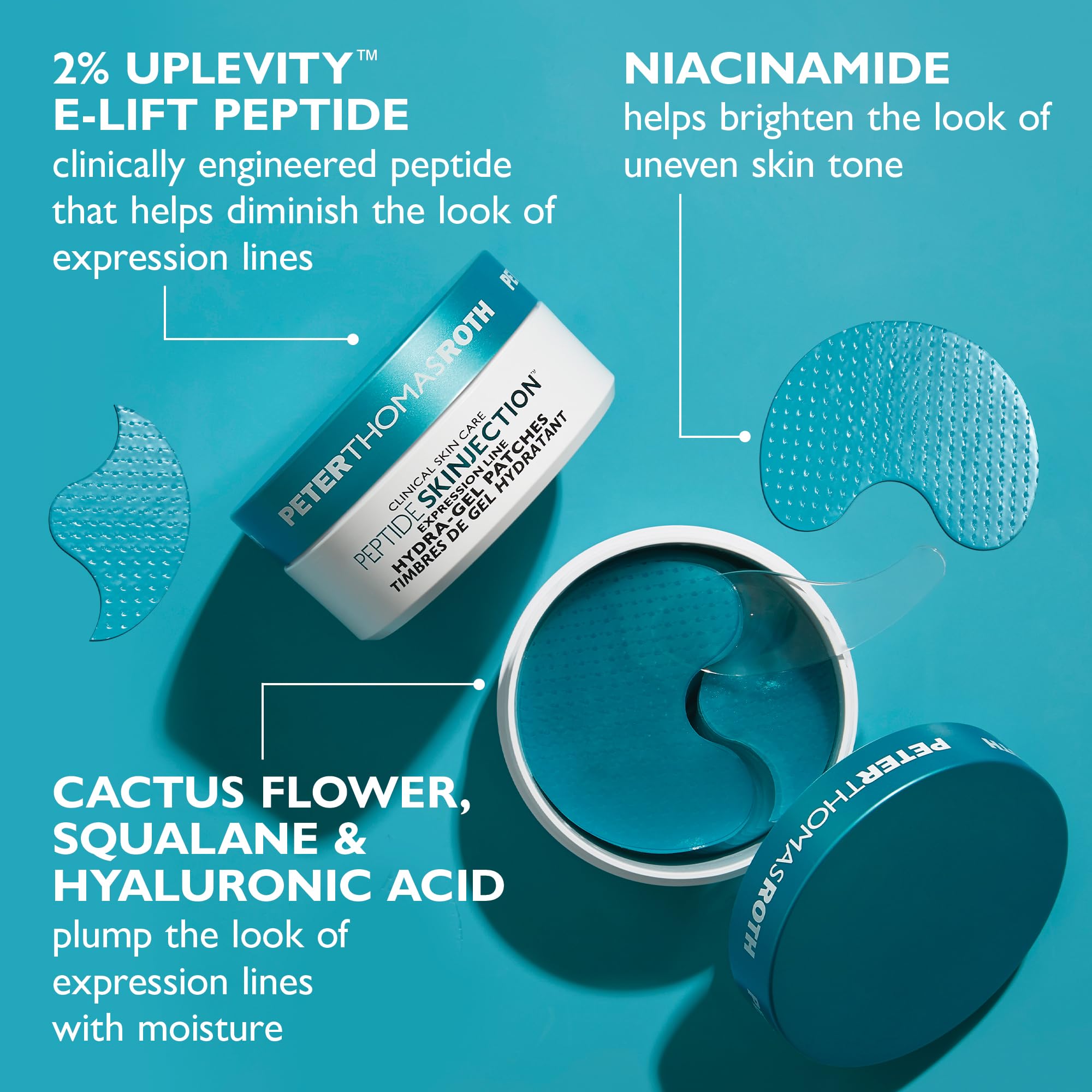 Peter Thomas Roth | Peptide Skinjection™ Expression Line Hydra-Gel Patches