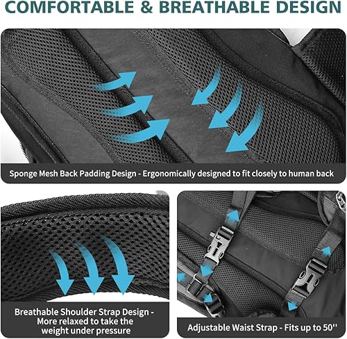 Miniatura 4 de Hydration Pack, Insulated Hydration Backpack with 2L Hydration Bladder, Hiking Backpack for Men Women Kids, Water Backpack for Hiking, Running,