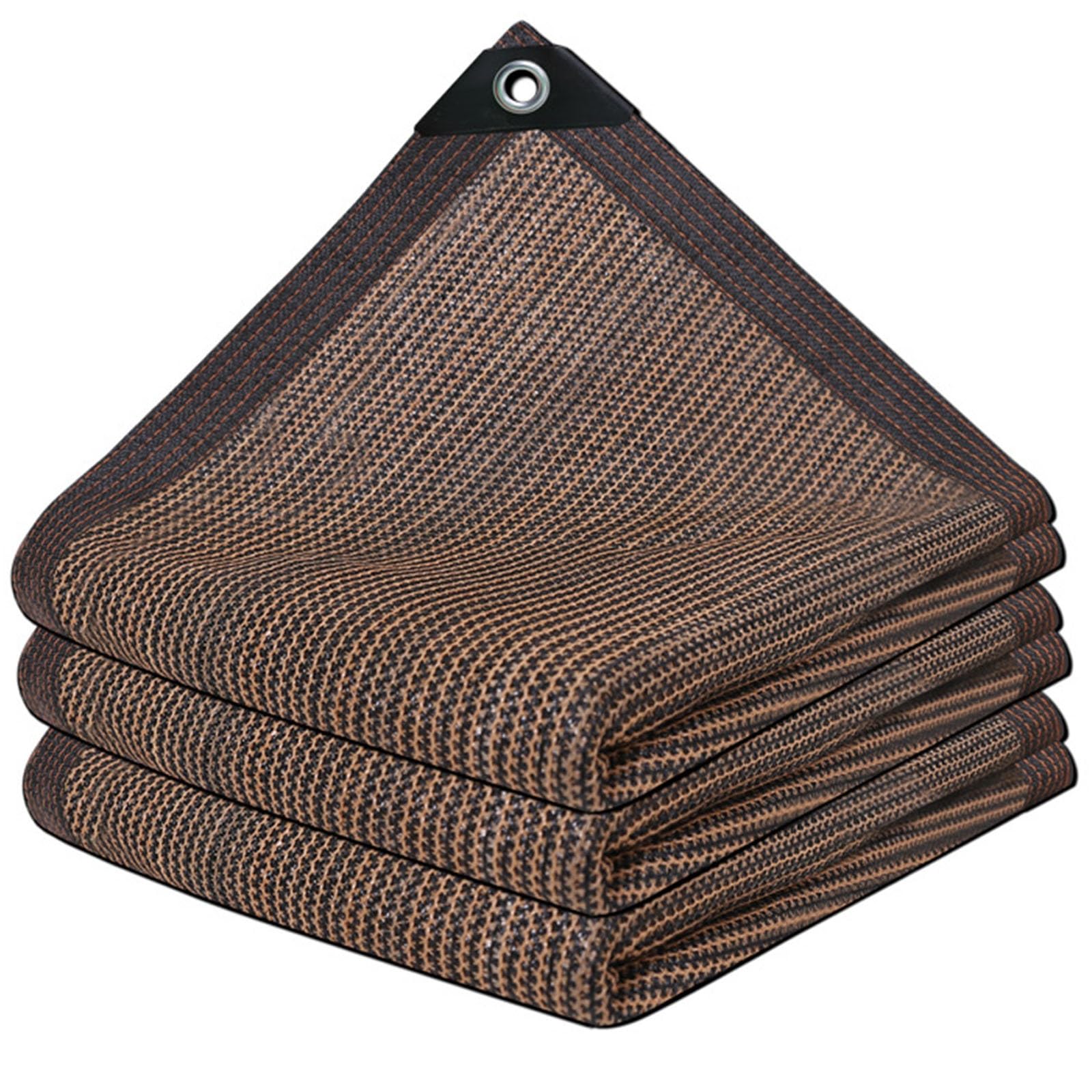 Red de sombreado para jardín, para Bloquear El Sol con Ojales | Red de Sombra UV, Fácil de Colgar Red de Sombreado, para Pérgola Y Jardín Patio(5x12m)