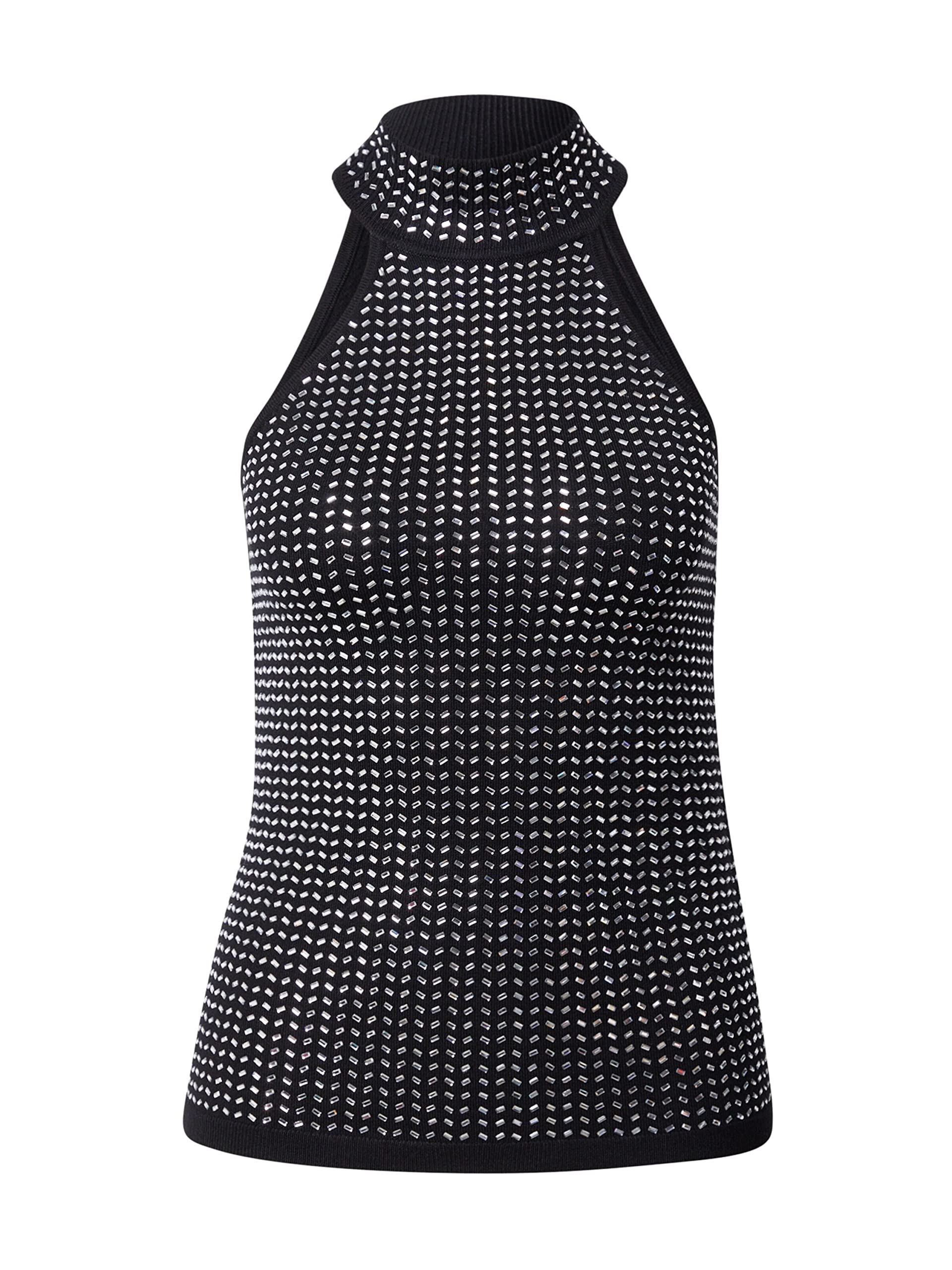 GUESSWomen's Sleeveless Celeste Mirror Turtlenk Top