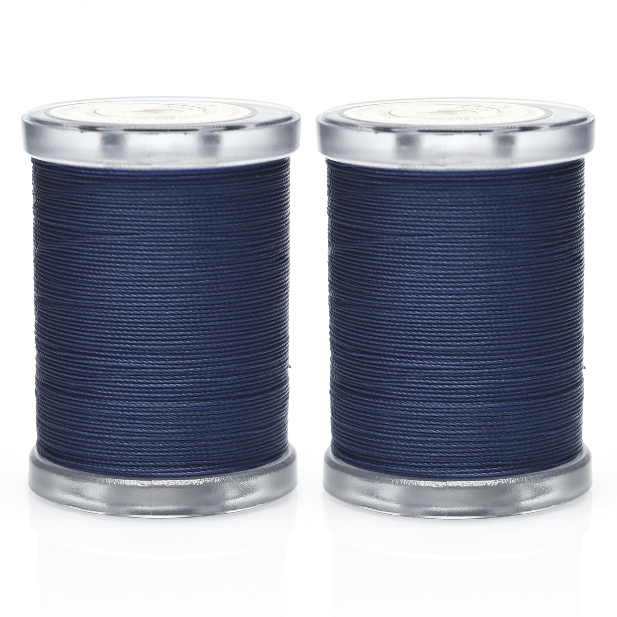 Selric 300Yards Extra Strong Bonded Nylon Thread for Leather Sewing-Navy Blue