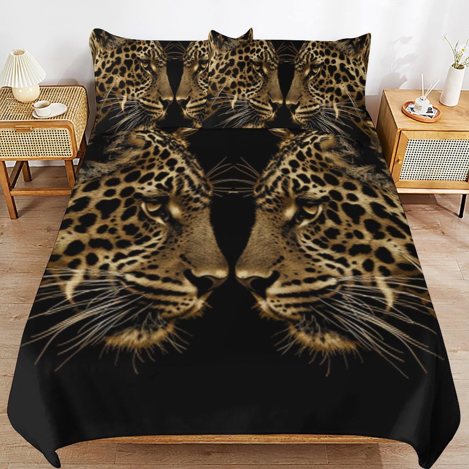 Housse de couette 135x200 cm réversible pour éliminer les oreillers qui glissent avec son zip