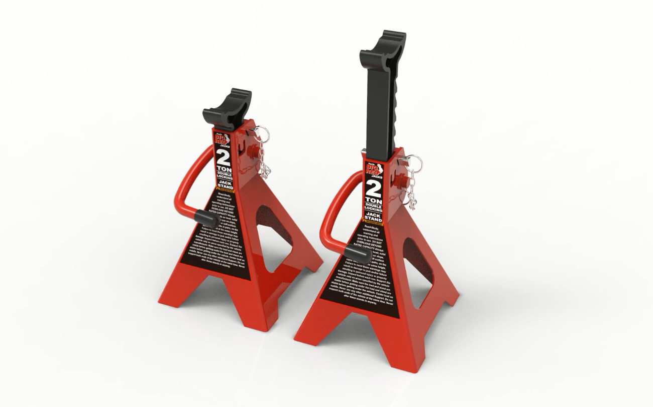 Amazon.com: BIG RED T42002A Torin Steel Jack Stands: Double