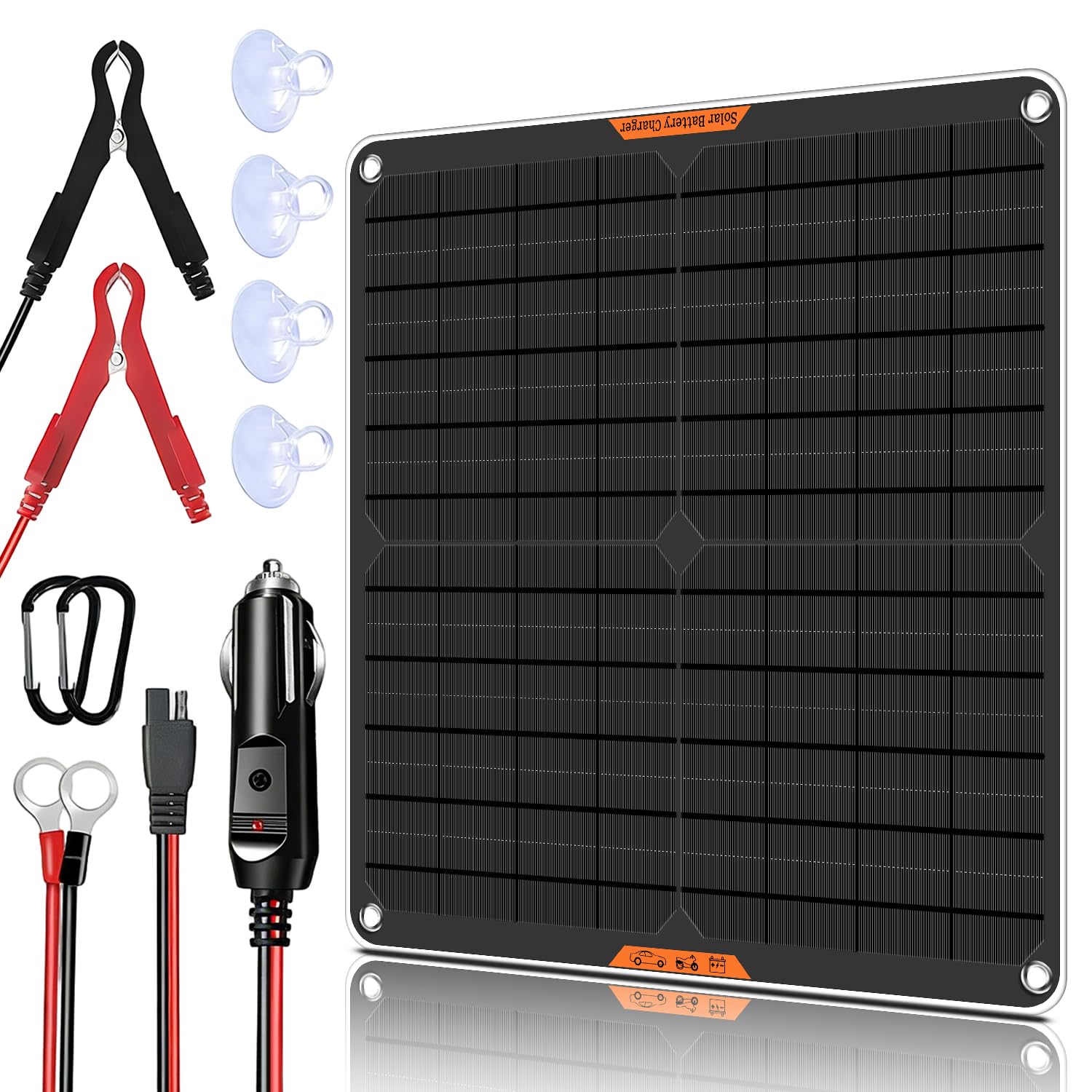 Amazon.com: Hoysicy 12 Volt 20W Solar Car Battery Charger
