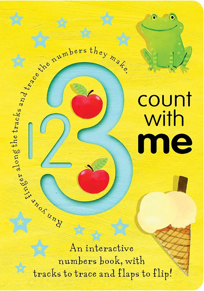 123 Count with Me: An Interactive Numbers Book With Tracks to Trace and Flaps to Flip! (Smart Kids Trace-and-flip)
