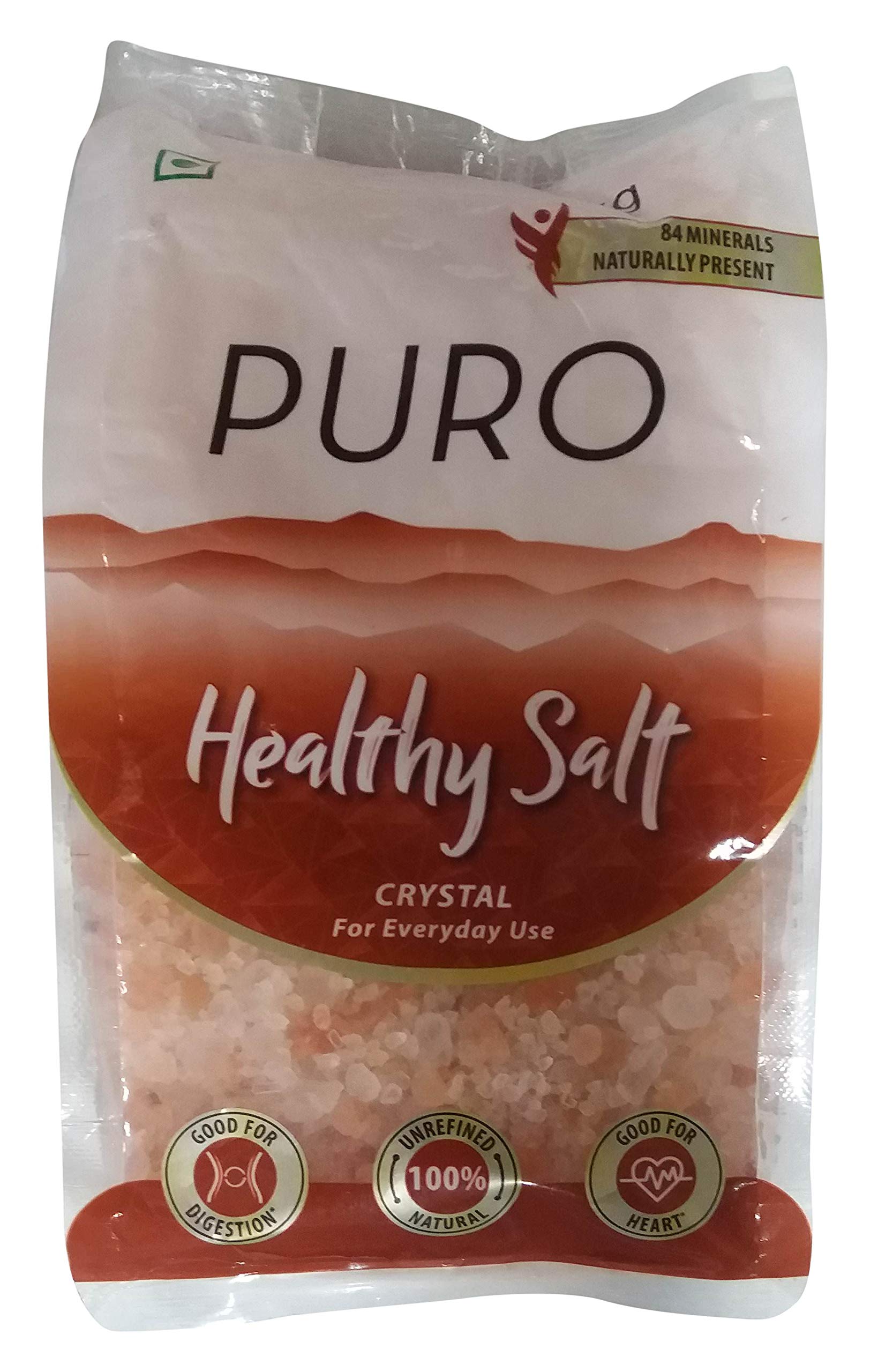 Puro Healthy Salt - Crystal, 1kg Pouch