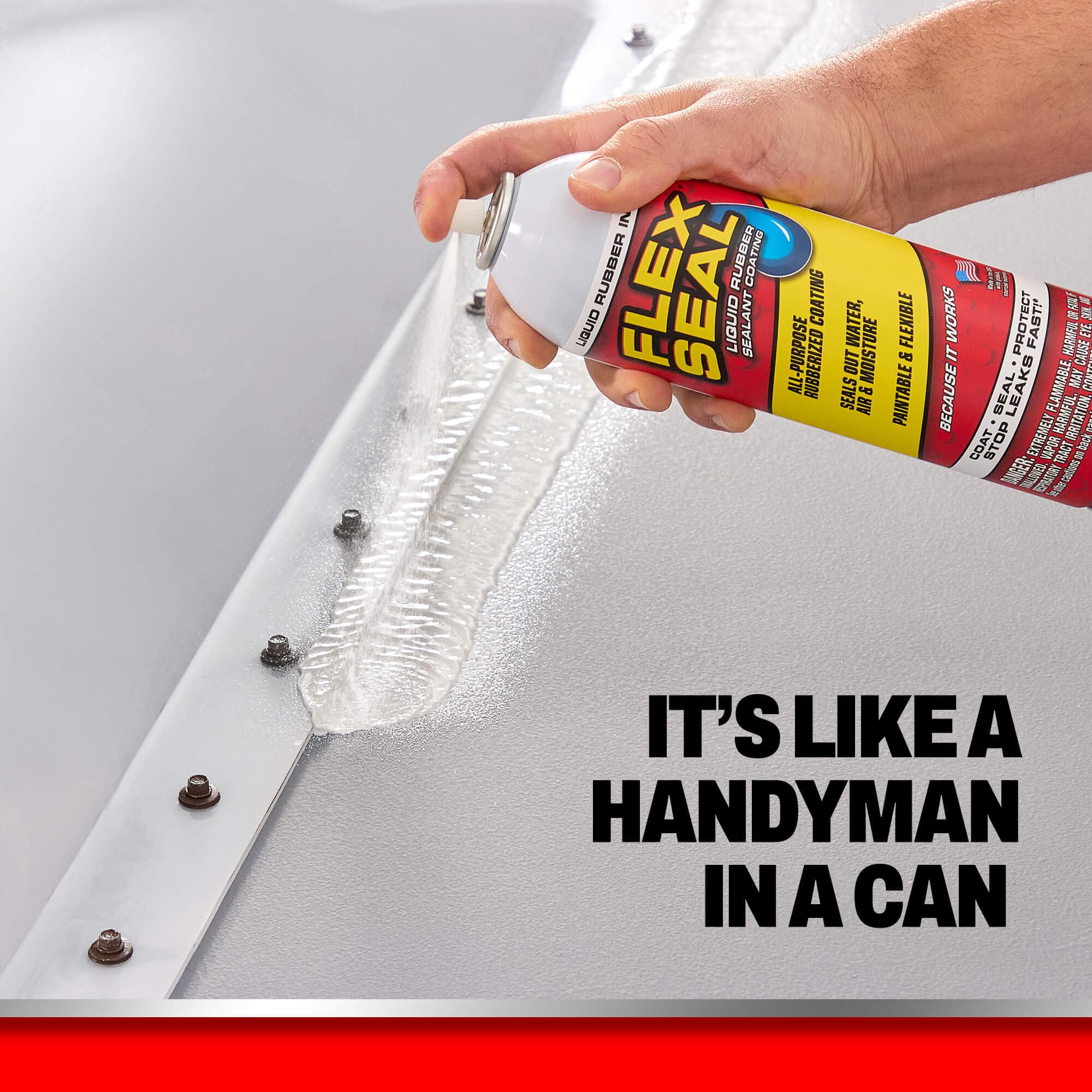 Flex Seal Płynny gumowy uszczelniacz w sprayu, 40 ml, biały