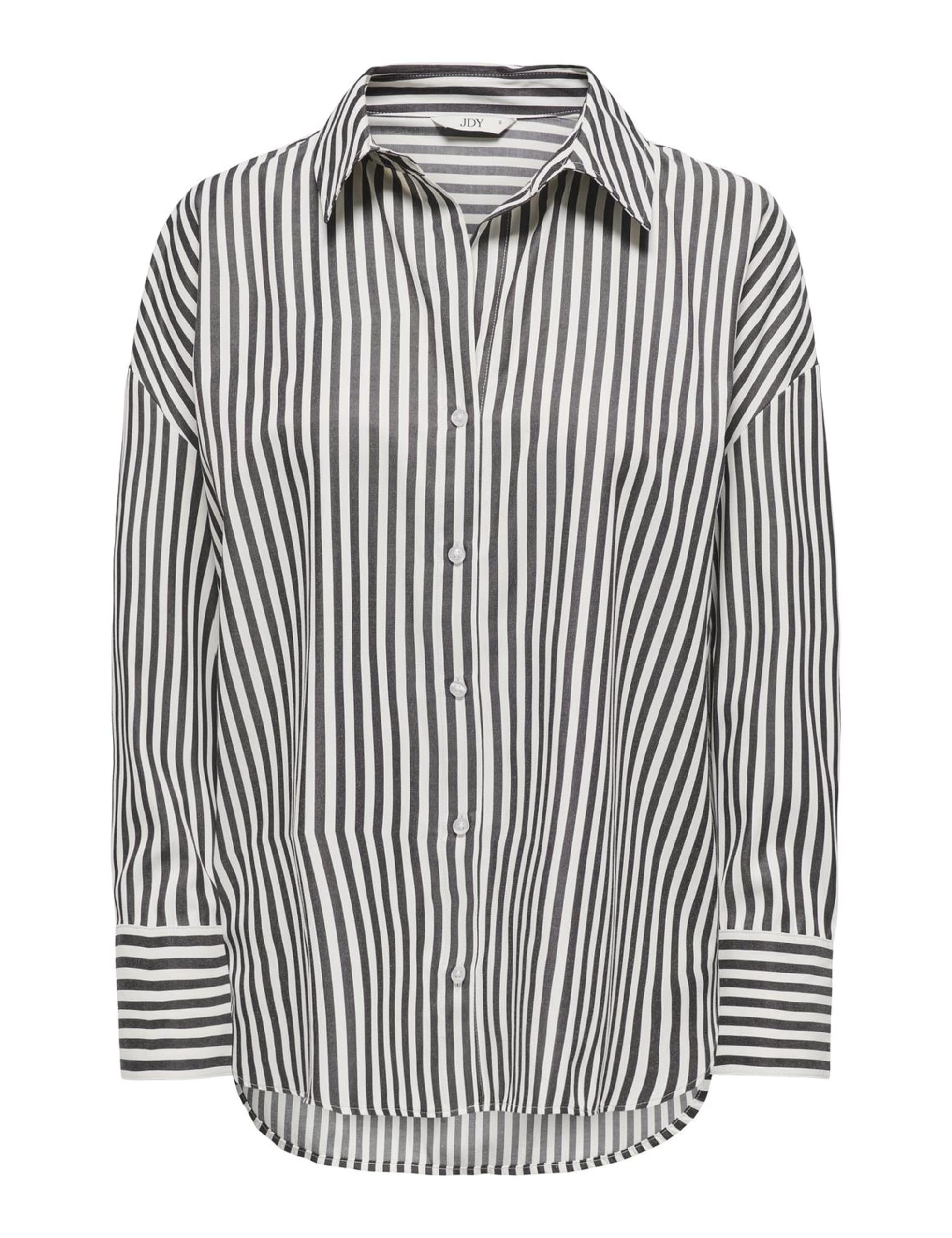 JdY Vesper WVN Noos L/S Loose Shirt, Cloud Dancer, L