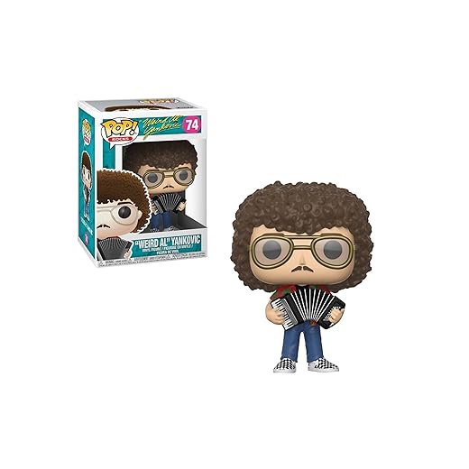 Sale Funko Pop!: Rocks Weird Al Yankovic Collectible Figure, Multicolor