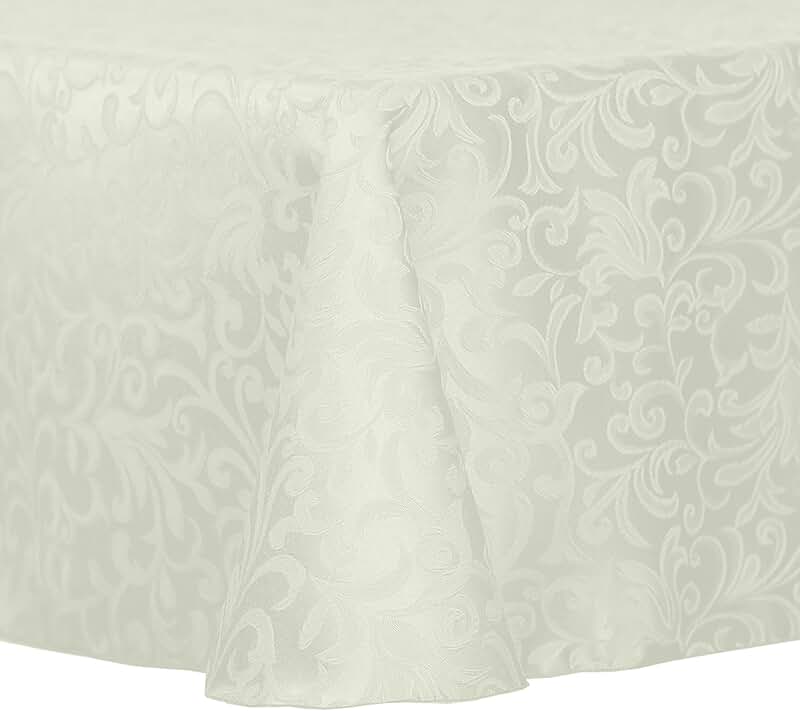 52 x 70 oval tablecloth