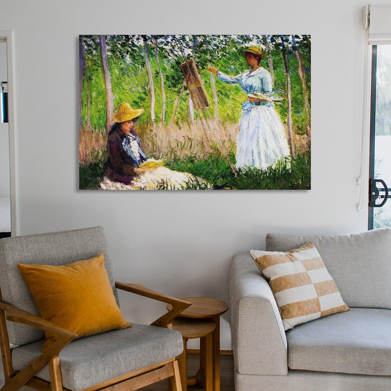 Amazon.co.jp: Claude Monet クロード・モネ 油絵 クールの印刷 複製画