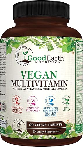 Multivitaminas veganas para hombres y mujeres – Vitaminas A, complejo B, C, D3, zinc, magnesio, espirulina, antioxidantes, suplemento mineral