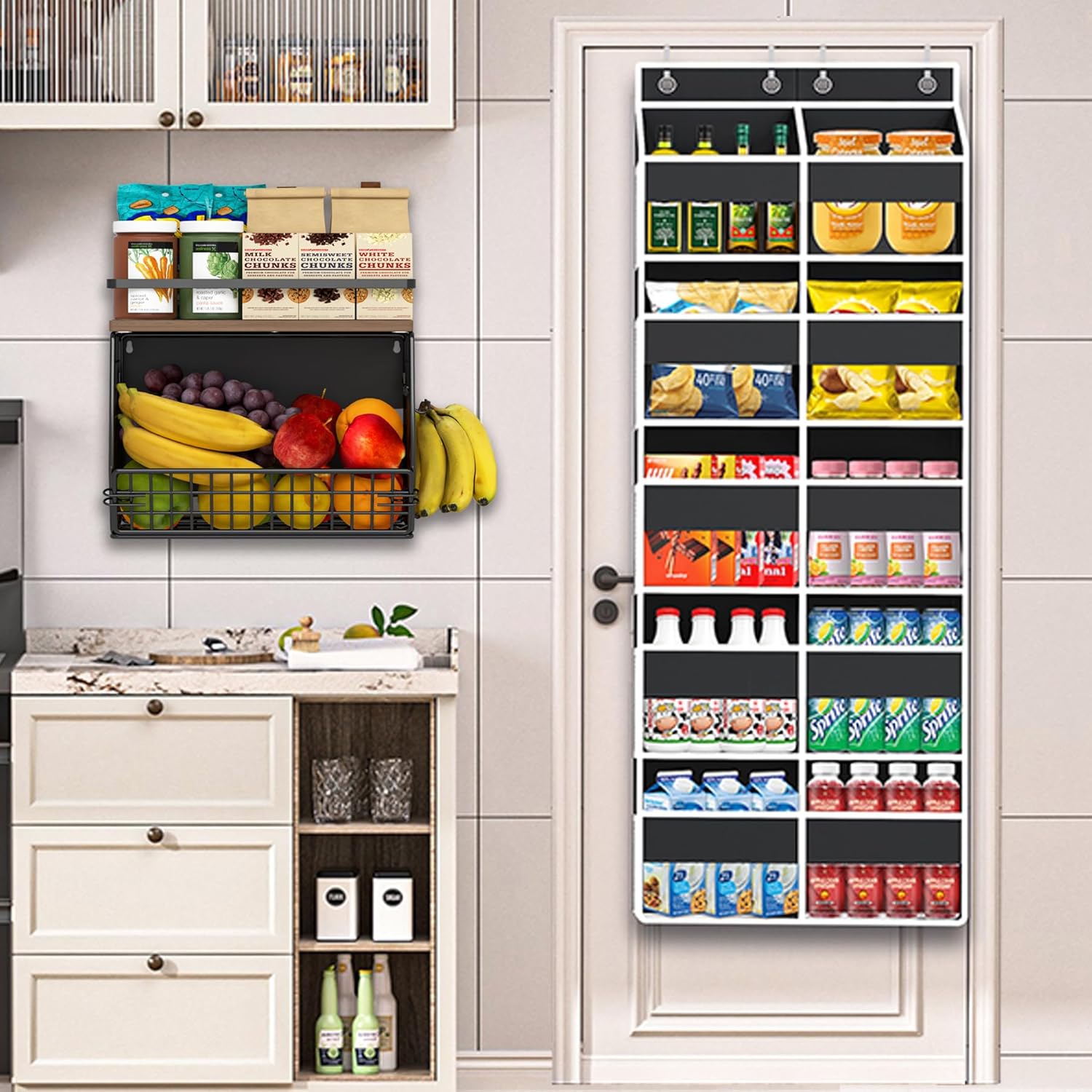 Magnetic Basket and Over Door Storage