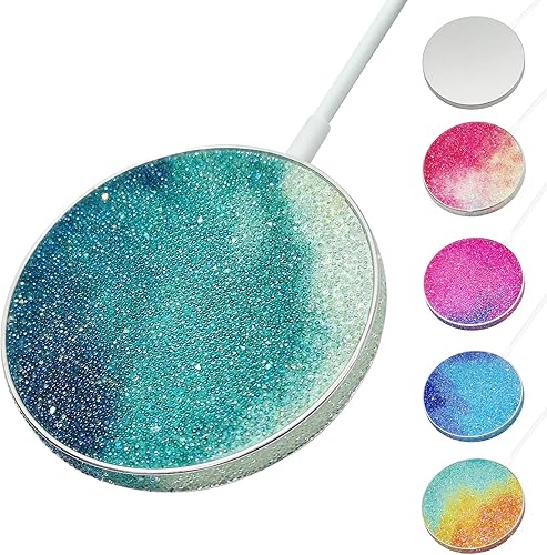 Lenwell Almohadilla de carga rápida inalámbrica con certificación Qi de 15 W Max para iPhone 12, 12 Pro Max, SE, 11, 11 Pro, 11 Pro Max, XR, XS,