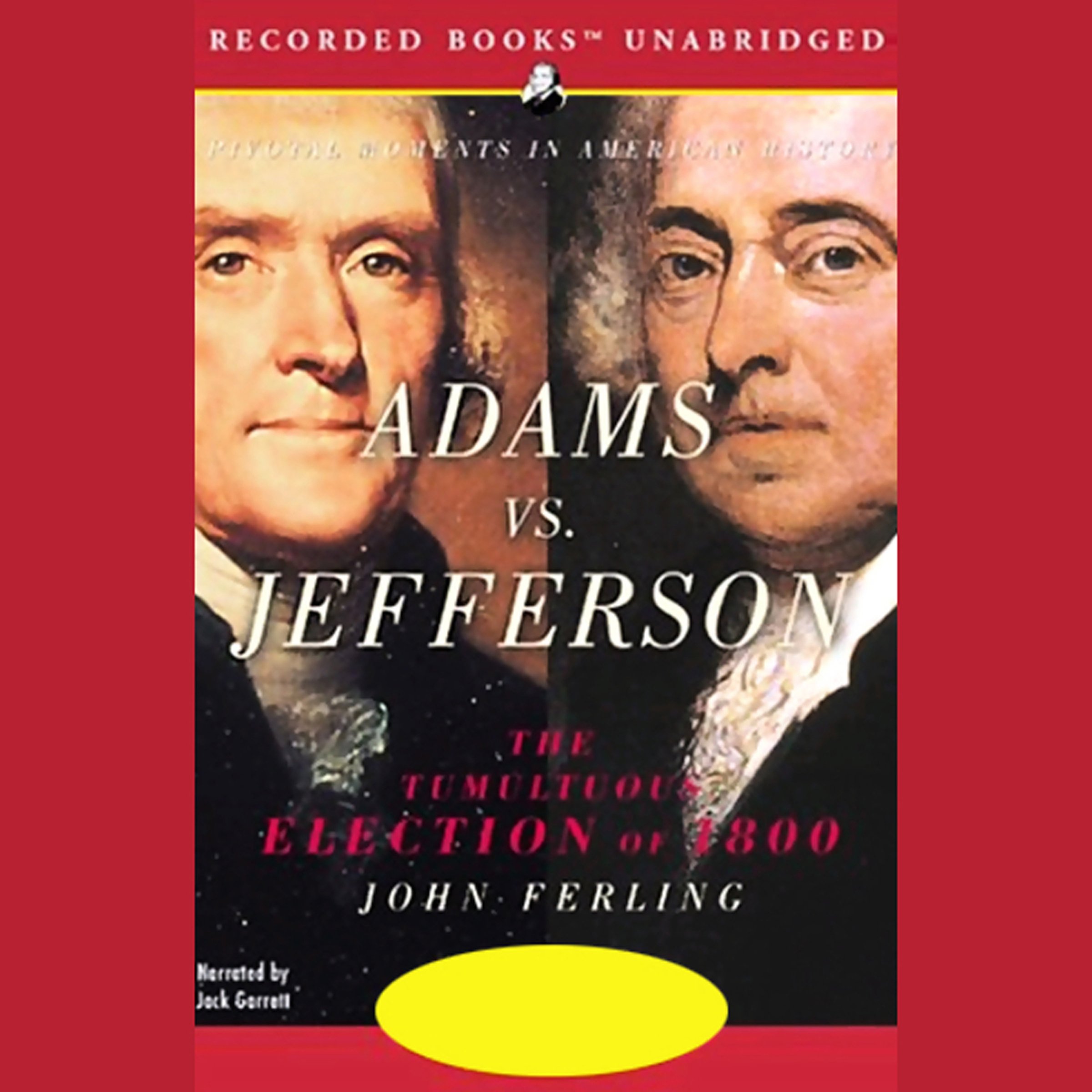 Cover art for Adams vs. Jefferson