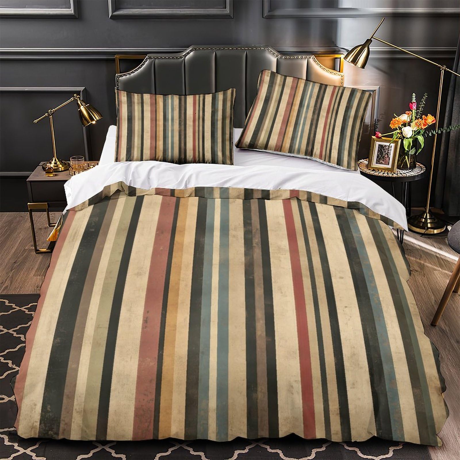 Scarabocchi di videogiochi copripiumino Set di Biancheria da Letto morbida stampa di 3D con federe cartone animato disegnato a mano Set Di Copripiumino for bambini e adulti Super king（260x220cm）