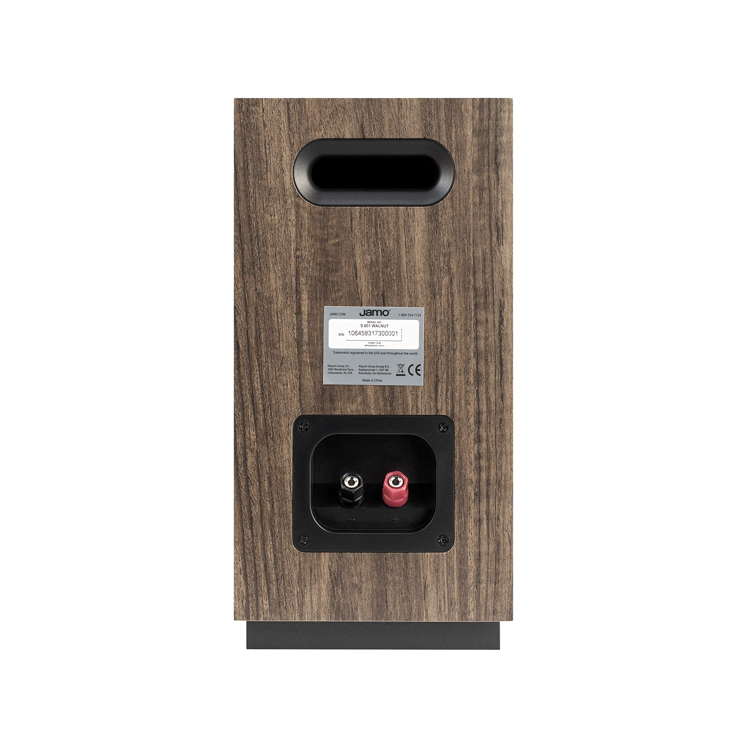 Amazon.co.jp: Jamo S 801 本棚スピーカー ウォールナット