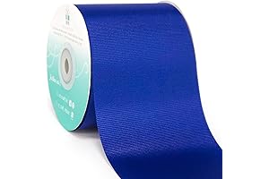 CT CRAFT LLC 3 Inch Grosgrain Fabric Ribbon for Multiple Needs