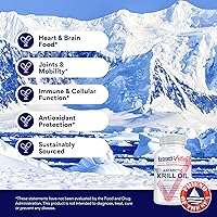 Vista 4 de Research Verified Aceite de krill antártico de 2000 mg – Apoya la función cardíaca y las articulaciones, aumenta la cognición – Certificado MSC