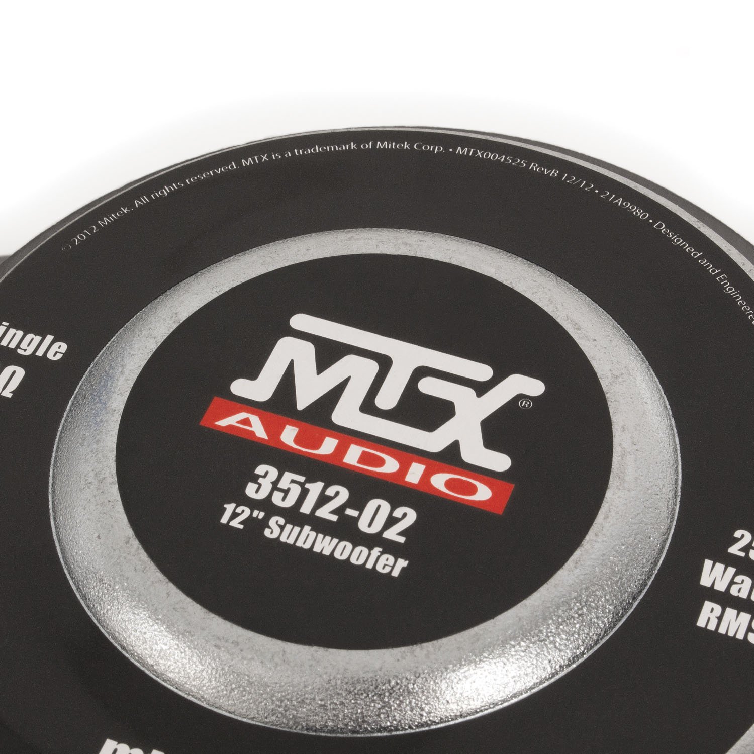 MTX 3512-02 - Subwoofers para Coche (pasivo, 26-130 Hz)