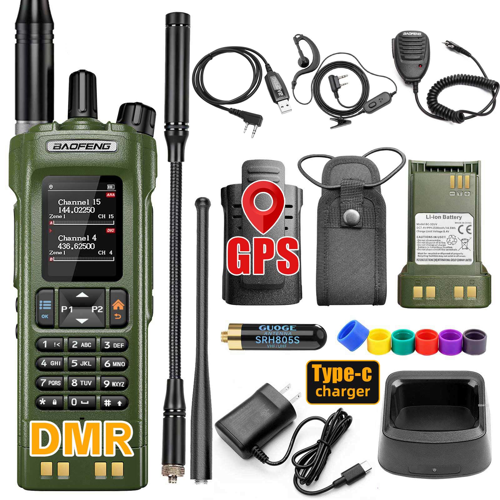 BAOFENG DM32 DM-32UV DMR Radio