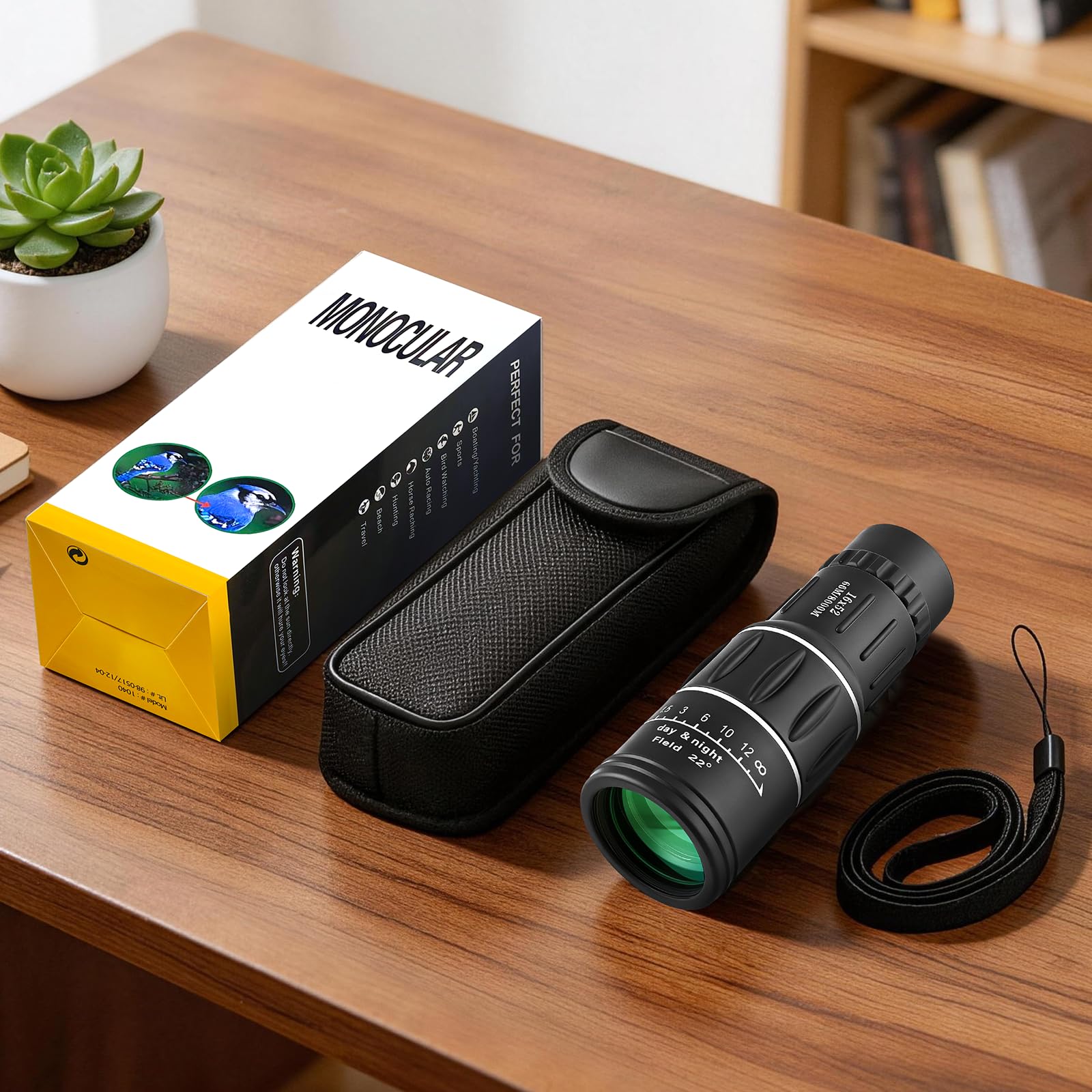 Amazon.com: 16X52 High Powered Monocular, Compact Telescope for