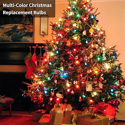 Miniatura 5 de Bombillas LED C7, bombilla nocturna pequeña equivalente a 1 W (10 W), 12 bombillas LED de candelabros, bombilla de repuesto blanca cálida de 3000 K