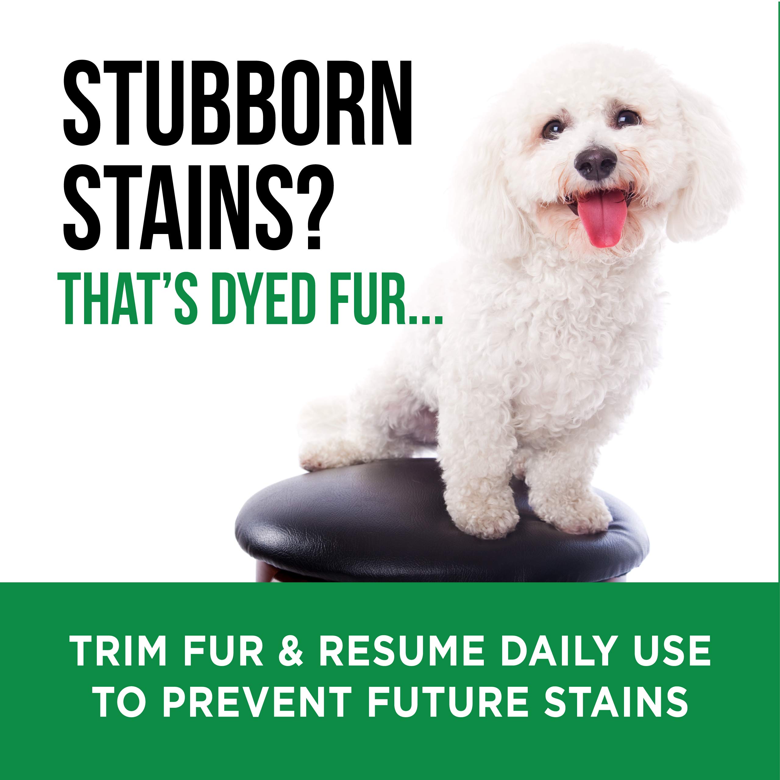 Natural Rapport Dog Eye Stain Wipes The Only Eye Tear Stain Remover Dogs Need, Dog and Cat