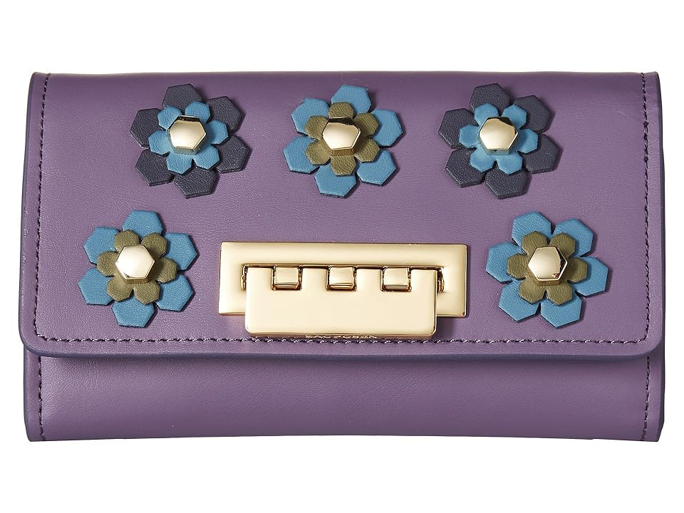 

ZAC Zac Posen Earthette Crossbody Wallet (Purple) Wallet Handbags