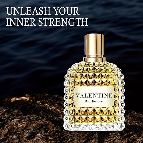 Miniatura 3 de Colonia para Hombres Valentine Milano - Eau De Toilette en Aerosol Perfume Fragancia Fresca 3.4 Fl Oz Uso Diario