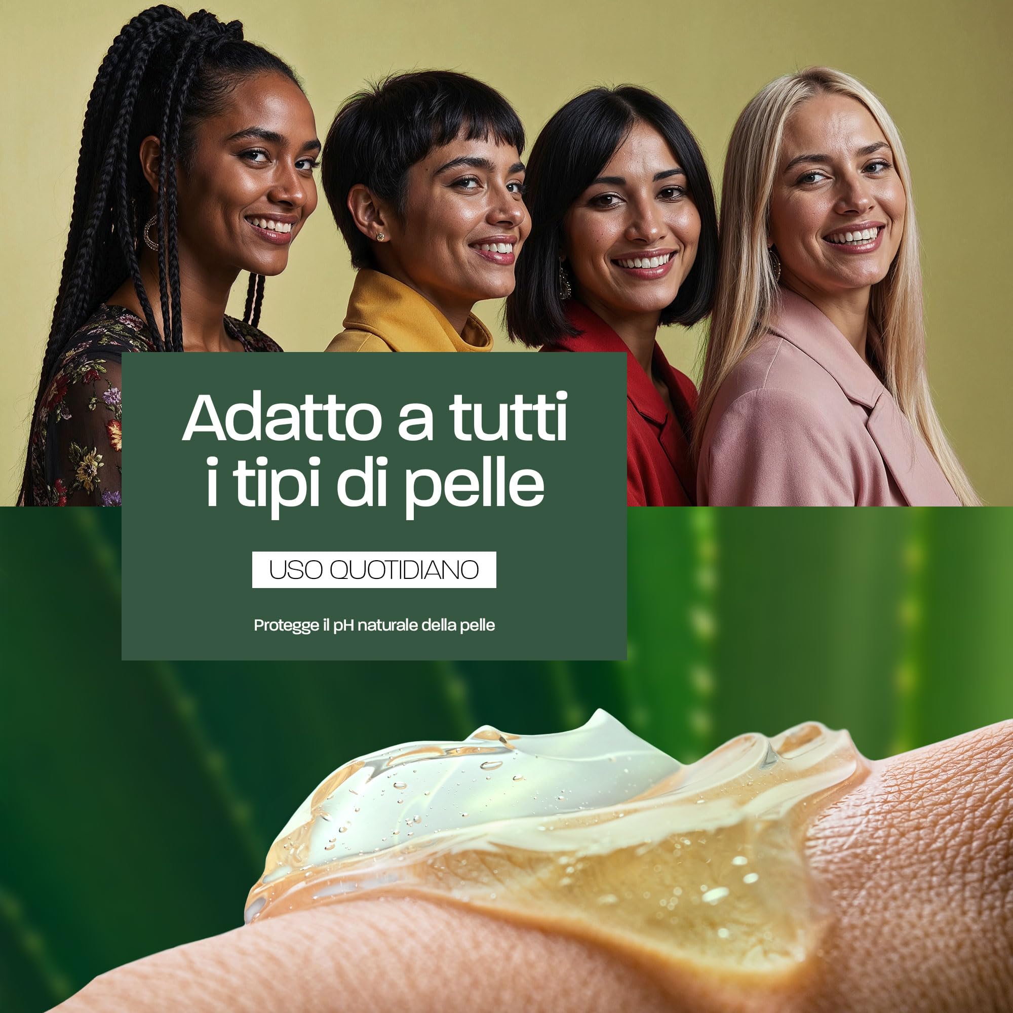 Gel Aloe Vera & Zenzero – Idratante, Tonificante e Rassodante – Con Aloe Fresco Biologico da Spagna – Per Viso, Corpo, Capelli – Doposole, Post Rasatura, Gambe Pesanti – Prodotto in Francia 5000 ml