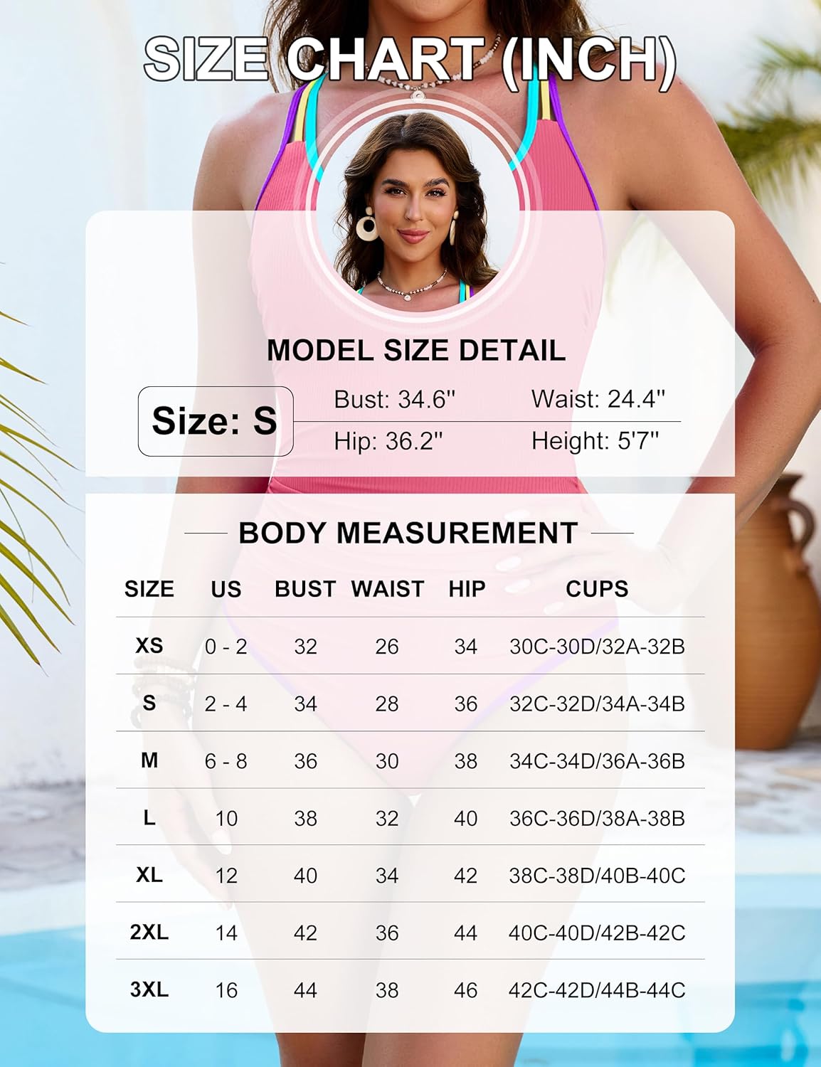 Blooming Jelly Womens Tummy Control Bathing Suit Modest One Piece Swimsuits Slimming Scoop Neck Neon 2026 Swim Suit - Image 6