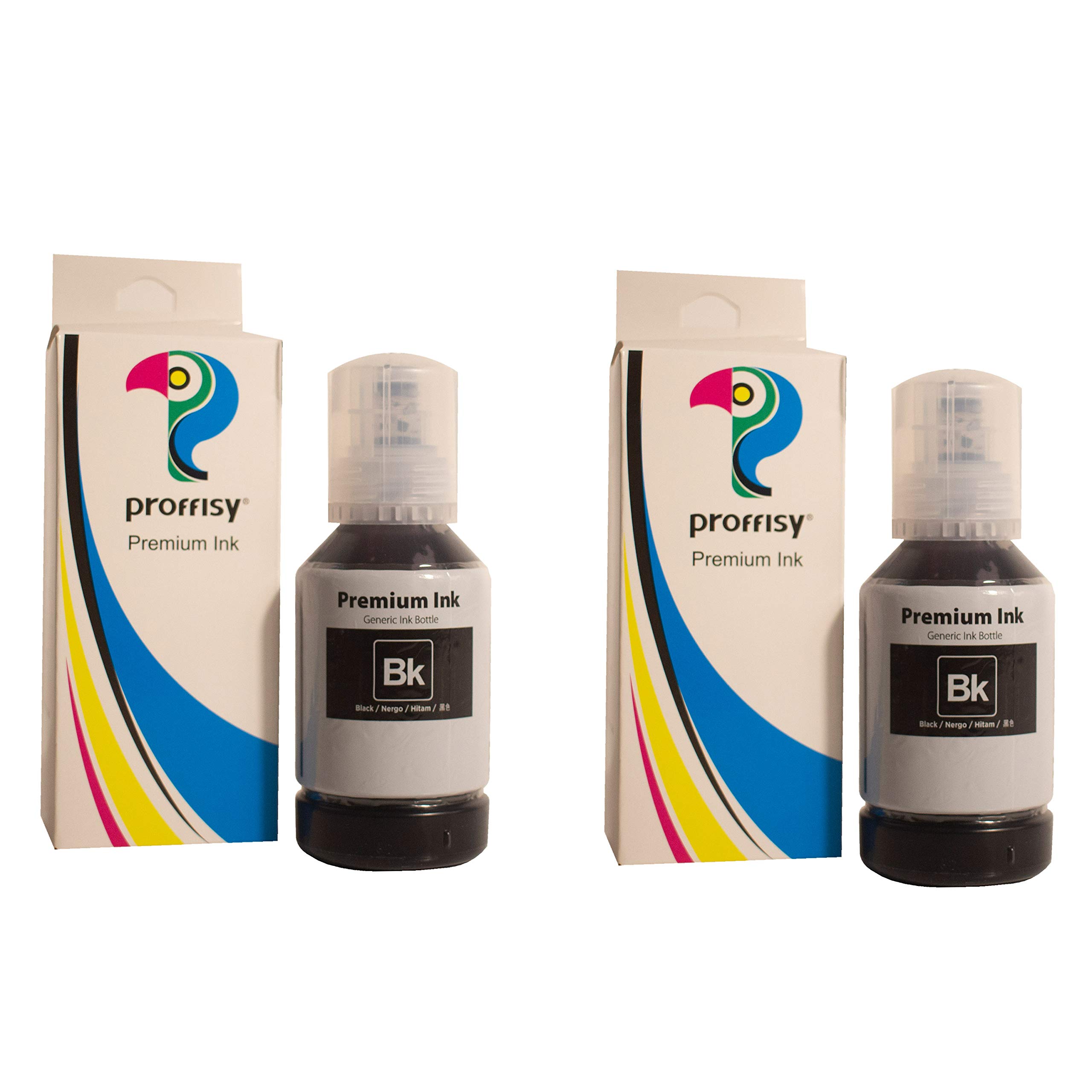 proffisy Ink Refill for Epson 005 Ink 127ml for Epson M1100, M1120, M1140, M1170, M1180, M2140, M2170, M3140, M3170, M3180 (Black - 2pcs) (B083ZTZV4H) Amazon Price History, Amazon Price Tracker