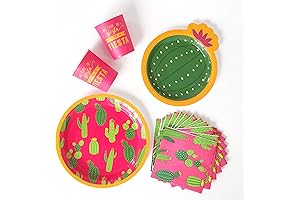 Final Fiesta Bachelorette Party Plate Set