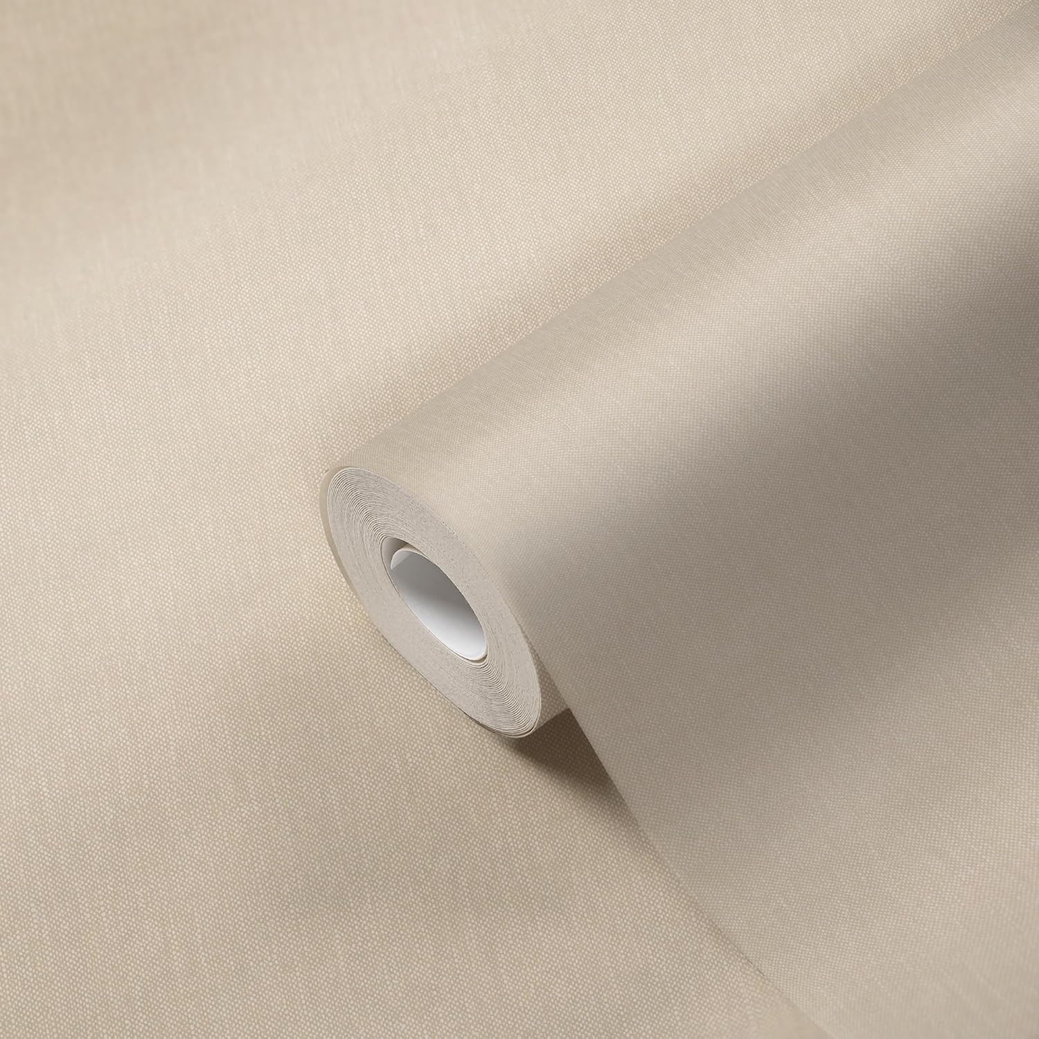 A.S. Création Non-Woven Wallpaper with Textilartiger Surface Elegance Wallpaper 10.05 x 0.53 m Beige 211767 2117 x 1/2 Made in Germany