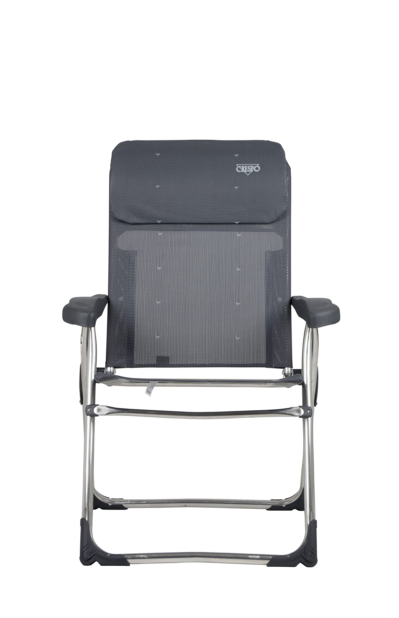 Crespo 0404313N.C40 ;Sedia pieghevole, modello: AL-213/40, per esterno, compatta, di colore grigio scuro, rif. 1104970