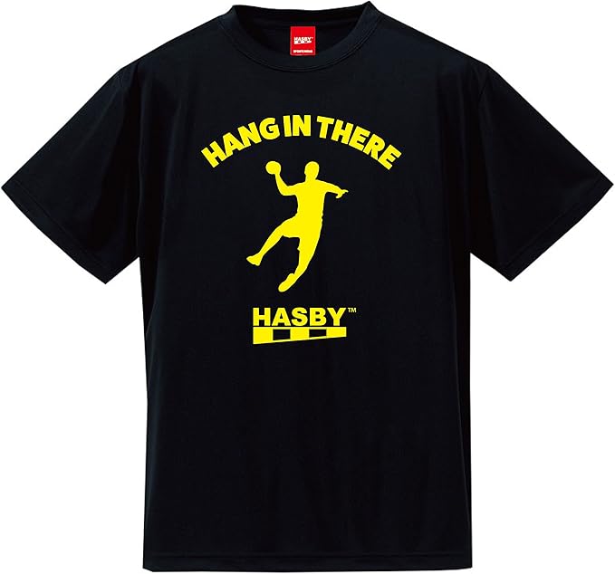 Amazon Hasby ハンドボールtシャツ ドライシルキー Hang In There ブラック S シャツ 通販 Amazon Hasby ハンドボールtシャツ ドライシルキー Hang In There ブラック S シャツ 通販