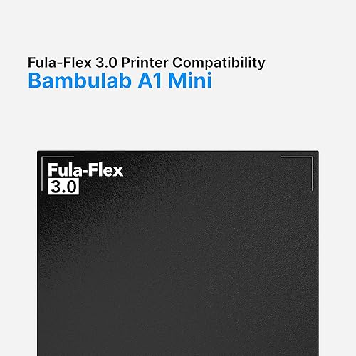 Miniatura 8 de Fula-Flex texturizado PEI PRO - 40% mejor adherencia que PEI - Artillery Sidewinder X1  X2, Creality CR-10  S Flex Plate Hoja de construcción